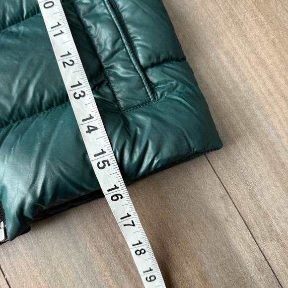 Moncler Enfant Kids Green Adilie goose Down puffer Jacket size 4 - Picture 6 of 11